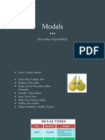 Modals: The Realms of Possibility