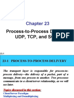 Process-to-Process Delivery: Udp, TCP, and SCTP