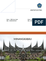 MINANGKABAU ARSITEKTUR