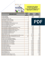 Cotizacion Distribuidora Brisa