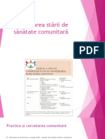 Masurarea stării de sănătate comunitară