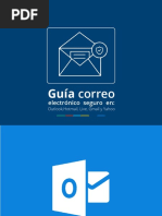 Guía correo electrónico seguro Outlook, Hotmail, Gmail, Yahoo