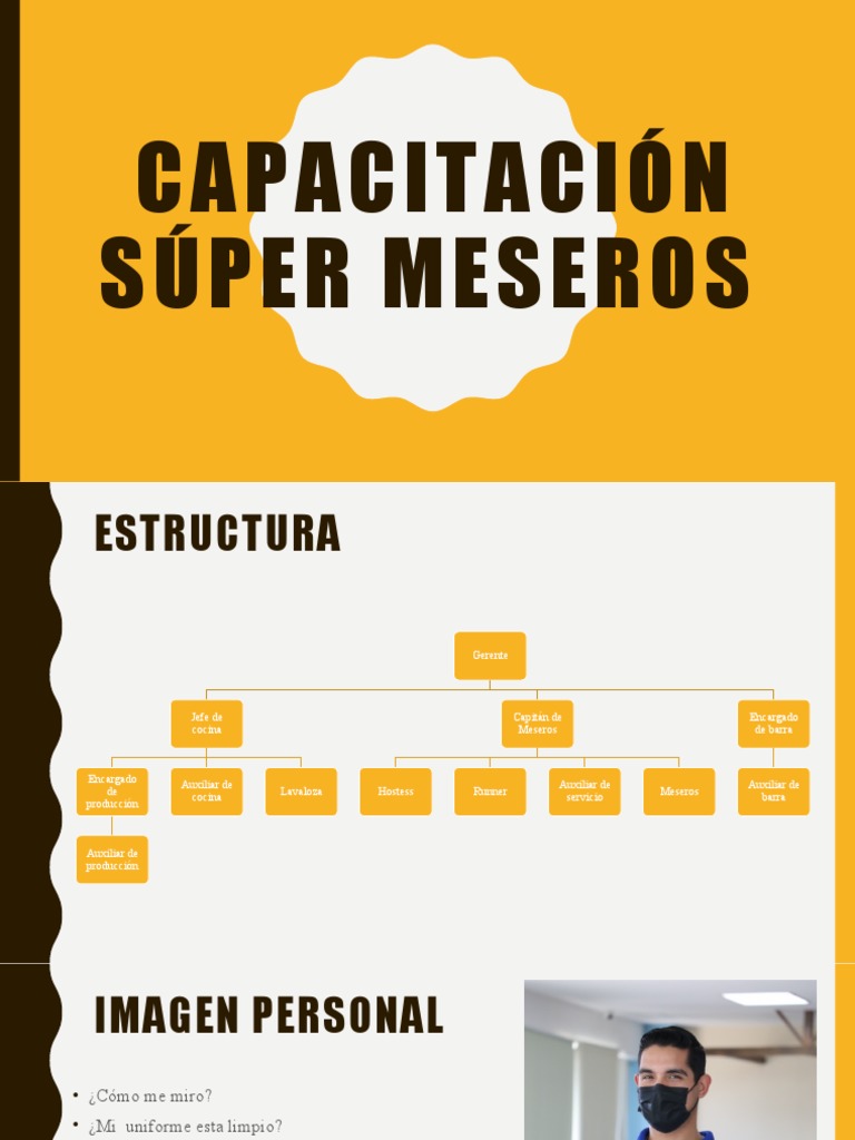 Capacitación para Meseros Efectivos | PDF | Cocina, comidas y vino