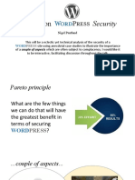 My Take On Wordpress Security