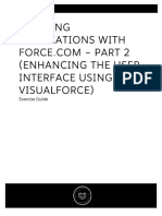 Enhancing The User Interface Using Visual Force Exercise Guide