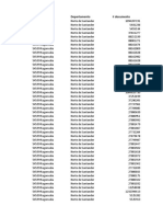 Base de Datos Norte de Santander Ragonvalia