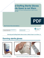 If HP Ipc Glove Use Selection Donning Doffing Sterile Gloves Powerpoint