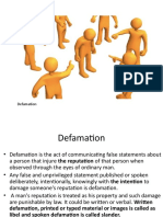 Defamation