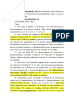 Resolución de Liquidación Voluntaria de Persona Natural