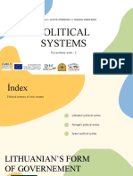 Political Systems LT PT SP