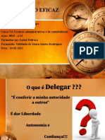 Delegação Eficaz - Gestão de Tempo Valdinéia Rodrigues