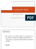 Capital Adequacy Ratio