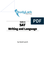 Lynch David Guide To Sat Writing and Language The Essential