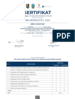 Sertifikat Gwe 160 Sri Indrayati, S.PD