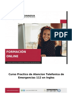 Curso Practico Atencion Telefonica Emergencias Ingles