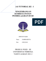 Tugas Tutorial Ke 1 Pengembangan Kurikulum - Harriasenta 856232242