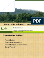 Forestry in Indonesia: An Overview: By. Dede Rohadi