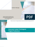 Intervensi Lanjut Terintegrasi Tingkat Dinas Kesehatan untuk Meningkatkan Pengobatan TB Paru Sesuai Standar