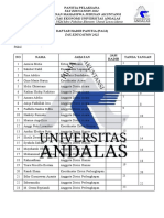 Daftar Hadir Tax Education