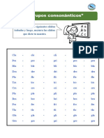 Las Sílabas Trabadas para Segundo Grado de Primaria