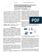 Laboratorio de Nanopartículas de Plata