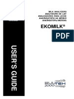 User Guide Ekomilk