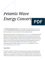 Pelamis Wave Energy Converter - Wikipedia