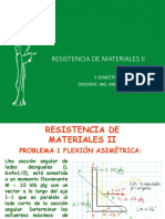 Flexión Asimétrica Fórmula Generalizada