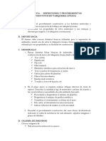 Práctica N°6 Definiciones y Procedimientos Constructivos en Tabiqueria Liviana