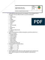 Evaluación suficiencia 1P Décimo