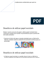 Beneficios papel reciclado protegen medio ambiente