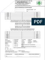 Formulir Pemeriksaan Odontogram