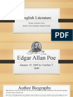 Edgar Allan Poe's Life and Major Works