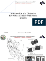 Clase 5 - Respuesta Sismica Sistemas Lineales