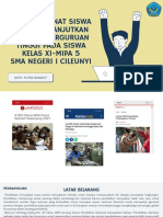 Analisis Minat Siswa Untuk Melanjutkan Studi Ke Perguruan Tinggi Pada Siswa Kelas Xi-Mipa 5 Sma Negeri 1 Cileunyi