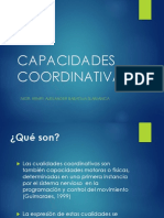 CAPACIDADES COORDINATIVAS en Gimnasia