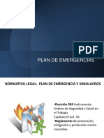 Presentación Plan de Emergencias