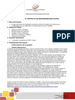 Rs. Esquema Del Proyecto de Intervencion Social