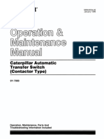 ATS Contactor Type - 9Y-7900 - Operation & Maintenance Manual - SEBU6324-02 - January 1996 - CATERPILLAR®