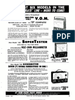 Advertisment Electronics World 1962