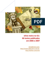 Silvio - Meira No G1 2006 - 2007