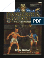 Gary Gygax - Dangerous Journeys 1 - Anubis Murders