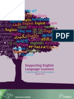 Supporting English Language Learners A P