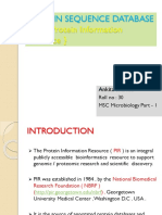 PIR Protein Database