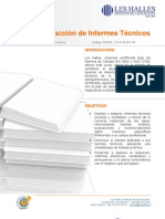 Curso Texto: Diseño y Redacción de Informes Técnicos