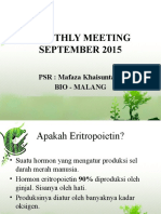 Monthly Meeting September