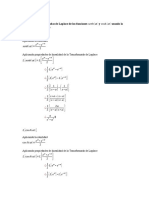 Control de lectura: Transformadas de Laplace y Teorema de Traslación