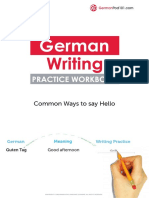 German Worksheet 1