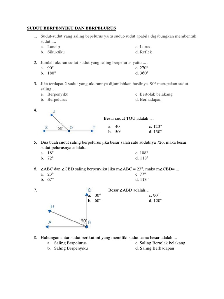 Materi Bimbel Matematika Kelas 7 Pdf