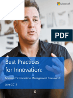 Microsoft Innovation Framework